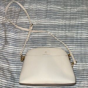 Nanette Lepore Cream Crossbody Bag
